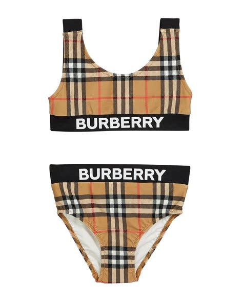 burberry swim girls|burberry high waisted swimsuit.